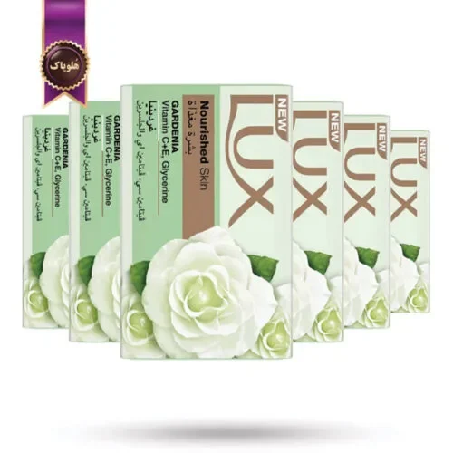 6 بسته صابون لوکس Lux مدل پوست تغذیه شده nourished skin پک 6 تایی (اورجینال)