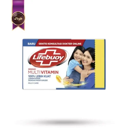 صابون آنتی باکتریال لایف بوی lifebuoy مدل مولتی ویتامین multivitamin mild care پک 4تایی (اورجینال)