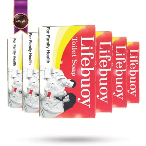6 عدد صابون لایف بوی lifebuoy مدل For Family Health وزن 85 گرم (اورجینال)