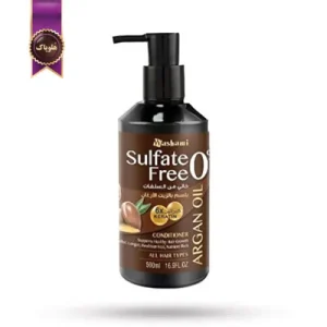 شامپو مو واشامی washami مدل بدون سولفات آرگان sulfate free argan حجم 500 میلی لیتر (اورجینال)