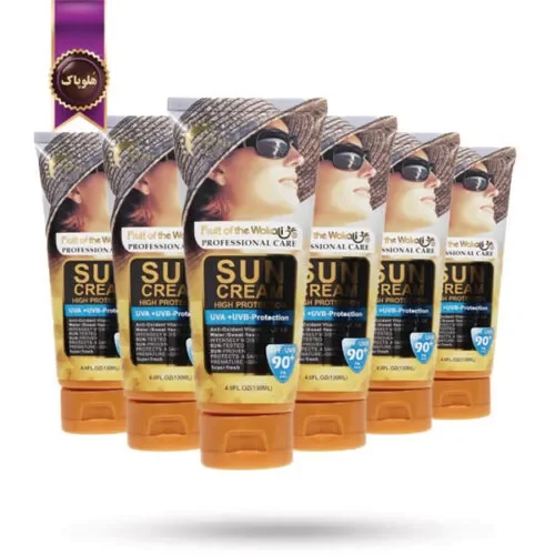 6 عدد ضد آفتاب ووکالی Wokali SPF90 حجم 130 میلی لیتر (اورجینال)