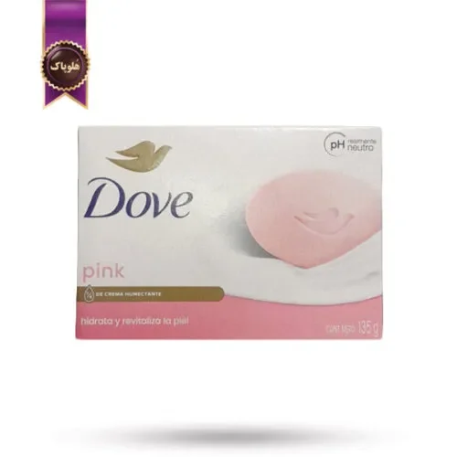 صابون داو dove مدل صورتی pink وزن 135 گرم (اورجینال)