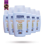 6 عدد ضد آفتاب ایزدین isdin مدل فیوژن واتر مجیک spf50 بی رنگ حجم ۵۰ میلی لیتر (اورجینال)
