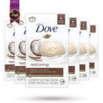 6 بسته صابون داو dove مدل restoring پک 6تایی (اورجینال)