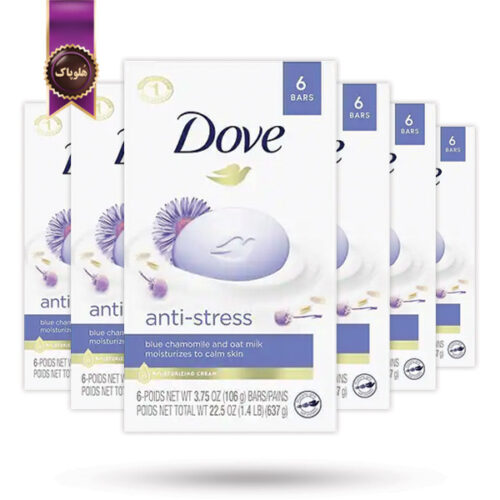 6 بسته صابون داو dove مدل Anti-Stress پک 6تایی (اورجینال)