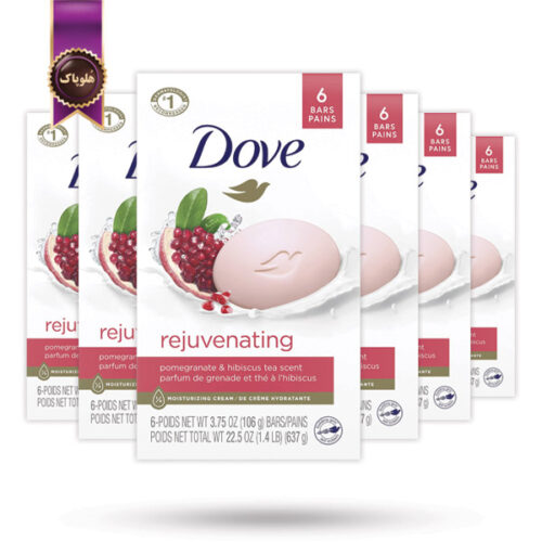 6 بسته صابون داو dove مدل Rejuvenating پک 6تایی (اورجینال)