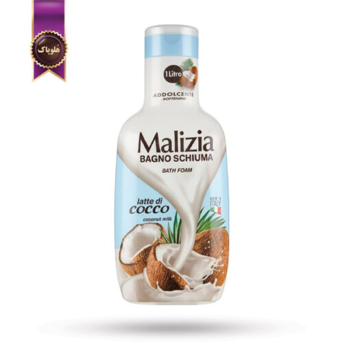 شامپو بدن مالیزیا Malizia مدل شیر نارگیل coconut milk حجم 1000 میلی لیتر (اورجینال)