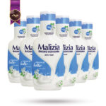 6 عدد شامپو بدن مالیزیا Malizia مدل خامه شیر milk cream حجم 1000 میلی لیتر (اورجینال)