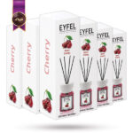 6 عدد خوشبوکننده هوا ایفل EYFEL مدل گیلاس Cherry حجم 120 میلی لیتر (اورجینال)