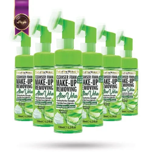 6 عدد فوم شستشو براش دار ووکالی Wokali حاوی عصاره آلوئه ورا aloe vera extract حجم 150 میلی لیتر (اورجینال)