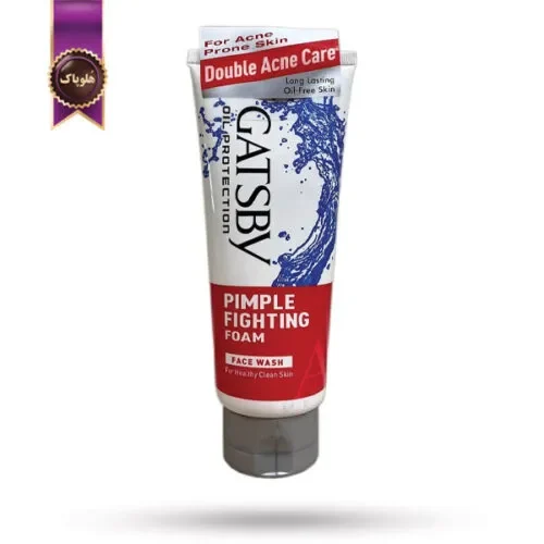 فوم شستشو گتسبی Gatsby مدل مبارزه با جوش Pimple fighting حجم 120 میلی لیتر (اورجینال)