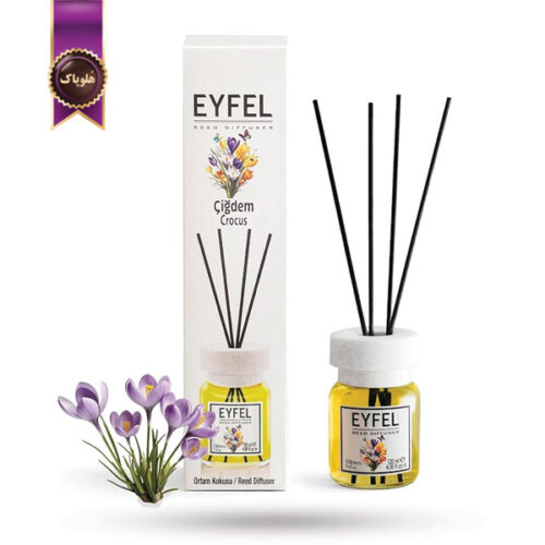 خوشبوکننده هوا ایفل EYFEL مدل زعفران Crocus حجم 120 میلی لیتر (اورجینال)