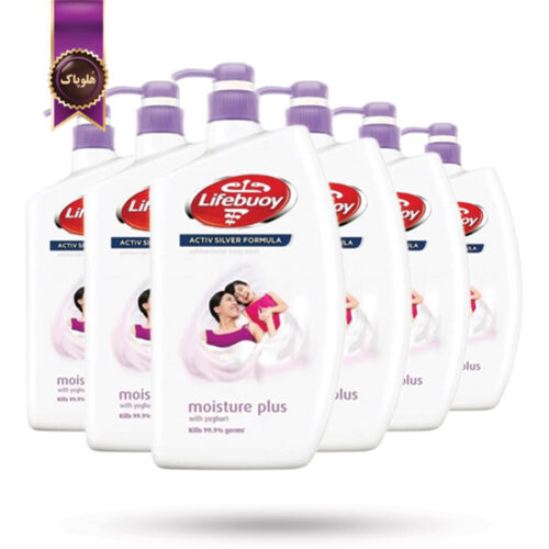 6 عدد شامپو بدن لایف بوی lifebuoy مدل رطوبت اضافه Moisture Plus حجم 950 میلی لیتر (اورجینال)