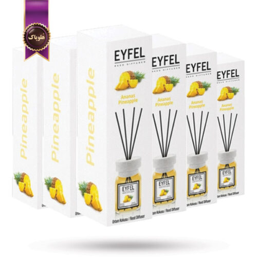 6 عدد خوشبوکننده هوا ایفل EYFEL مدل آناناس pineapple حجم 120 میلی لیتر (اورجینال)