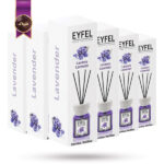 6 عدد خوشبوکننده هوا ایفل EYFEL مدل اسطوخودوس Lavender حجم 120 میلی لیتر (اورجینال)