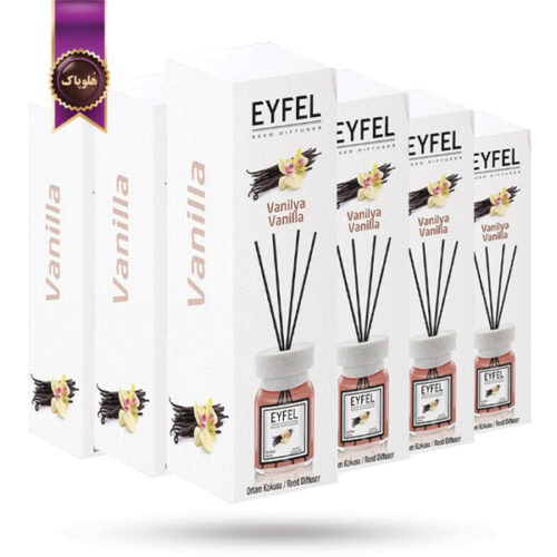 6 عدد خوشبوکننده هوا ایفل EYFEL مدل وانیل Vanilla حجم 120 میلی لیتر (اورجینال)