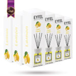 6 عدد خوشبوکننده هوا ایفل EYFEL مدل لیمو Lemon حجم 120 میلی لیتر (اورجینال)