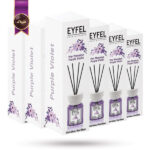 6 عدد خوشبوکننده هوا ایفل EYFEL مدل بنفشه آفریقایی Purple violet حجم 120 میلی لیتر (اورجینال)