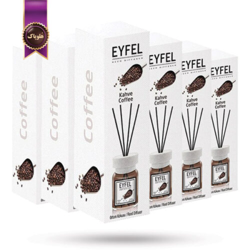 6 عدد خوشبوکننده هوا ایفل EYFEL مدل قهوه coffee حجم 120 میلی لیتر (اورجینال)