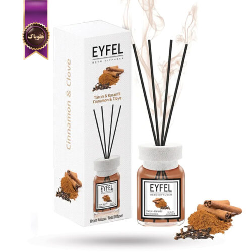 خوشبوکننده هوا ایفل EYFEL مدل دارچین و میخک Cinnamon & Clove حجم 120 میلی لیتر (اورجینال)