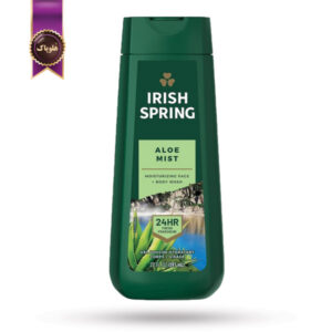 شامپو بدن مردانه آیریش اسپرینگ Irish Spring مدل آلوئه ورا Aloe Mist حجم 591 میلی لیتر