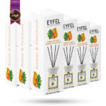 6 عدد خوشبوکننده هوا ایفل EYFEL مدل کهربا و پاتچولی Amber & Patchouli حجم 120 میلی لیتر (اورجینال)