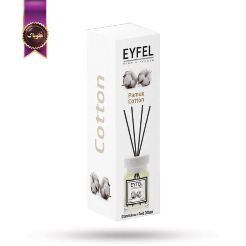 خوشبوکننده هوا ایفل EYFEL مدل پنبه Cotton حجم 120 میلی لیتر (اورجینال)