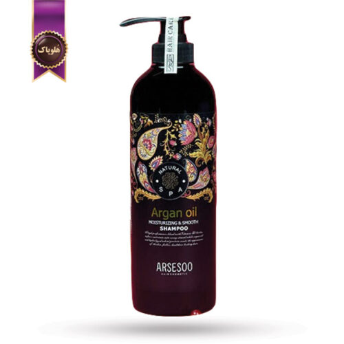 شامپو آرسسو Arsesoo مدل روغن آرگان Argan oil حجم 780 میلی لیتر (اورجینال)