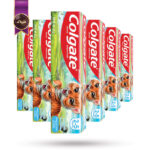 12 عدد خمیردندان کودک کلگیت Colgate Kids مدل میوه‌ای حبابی bubble fruit حجم 50 میلی لیتر (اورجینال)