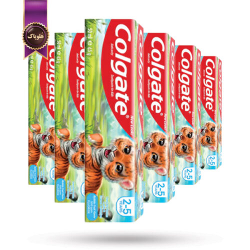 12 عدد خمیردندان کودک کلگیت Colgate Kids مدل میوه‌ای حبابی bubble fruit حجم 50 میلی لیتر (اورجینال)