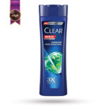 شامپو مردانه کلیر CLEAR مدل کنترل خارش با اثر خنک‌کننده Cooling Itch Control حجم ۳۱۵ میلی‌لیتر (اورجینال)