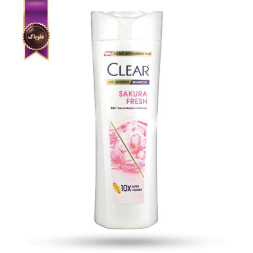 شامپو زنانه کلیر CLEAR مدل طراوت شکوفه ساکورا Sakura Fresh حجم 300 میلی‌لیتر (اورجینال)
