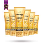 6 عدد ماسک مو و کاندیشنر پنتن Pantene مدل پرو-وی معجزه ۳ دقیقه ضد ریزش مو Pro-V 3 Minute Miracle Anti-Hair Fall حجم 200 میلی لیتر (اورجینال)