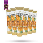 6 عدد ماسک مو داخل حمام پنتن Pantene مدل بازسازی موهای آسیب‌دیده Damage Defense حجم 160 میلی لیتر (اورجینال)