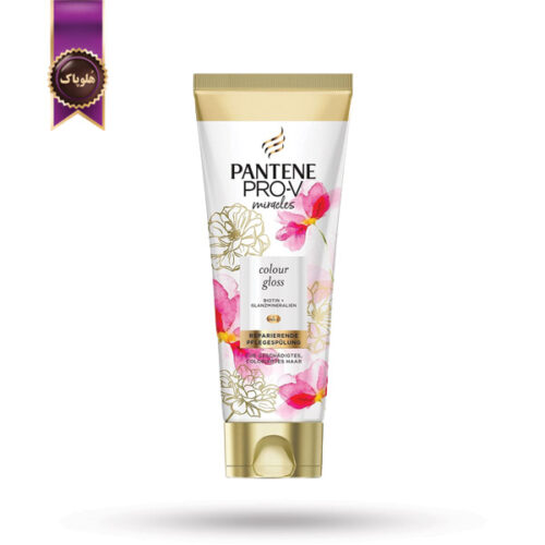 نرم کننده پنتن Pantene مدل مخصوص موهای رنگ‌شده Colour Gloss حجم 160 میلی لیتر (اورجینال)