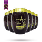 6 عدد کرم مو کمو کول KEMO COOL مدل روغن آرگان ARGAN حجم 475 میلی‌لیتر (اورجینال)