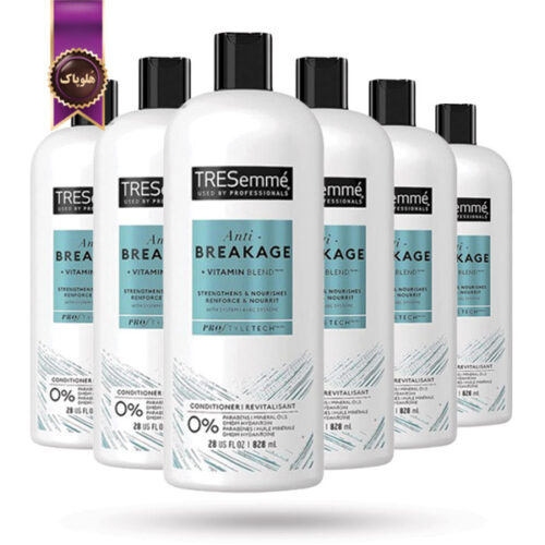 6 عدد نرم کننده ترزمی tresemme ضد شکستگی مو anti breakage حجم 828 میلی لیتر (اورجینال)