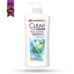 شامپو مو زنانه کلیر CLEAR مدل خنک‌کننده ice cool menthol حجم 650 میلی لیتر (اورجینال)