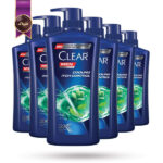 6 عدد شامپو مو مردانه کلیر CLEAR مدل ضد شوره Cooling Itch Control حجم 650 میلی لیتر (اورجینال)