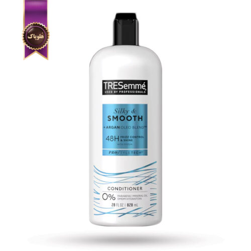 نرم کننده ترزمی tresemme مدل ابریشمی و صاف Silky & Smooth حجم 828 میلی لیتر (اورجینال)
