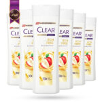 6 عدد شامپو مو زنانه کلیر CLEAR مدل ضد شوره و ضد خارش Itch Free Anti-Dandruff حجم ۳۰۰ میلی‌لیتر (اورجینال)