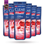 6 عدد شامپو ضد شوره مردانه کلیر CLEAR مدل فرمولاسیون سریع با ویتامین ب3 Style Express with B3 حجم 350 میلی لیتر(اورجینال)