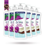 6 عدد لوسیون بدن سنت ایوز St. Ives مدل عصاره نارگیل و ارکیده Coconut & Orchid Extract حجم 621 میلی لیتر (اورجینال)