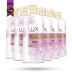 6 عدد ژل شستشوی بدن لوکس LUX مدل رایحه‌ی گل رز Soft Rose حجم 600 میلی لیتر(اورجینال)