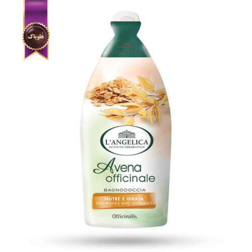 ژل شستشوی بدن ل‌آنژلیکـا L’Angelica مدل عصاره جو دوسر Avena Officinale حجم 500 میلی لیتر(اورجینال)
