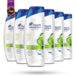 6 عدد شامپو هد اند شولدرز Head & Shoulders مدل ضد شوره سیب تازه Apple Fresh حجم 400 میلی لیتر(اورجینال)