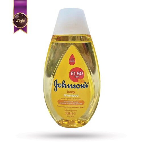 شامپو کودک جانسون Johnson مدل مراقبت روزانه پاک و ملایم pure and gentle daily care حجم 300 میلی‌ لیتر(اورجینال)