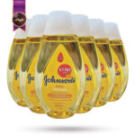 6 عدد شامپو کودک جانسون Johnson مدل مراقبت روزانه پاک و ملایم pure and gentle daily care حجم 300 میلی‌ لیتر(اورجینال)