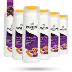 6 عدد شامپو مو پنتن Pantene مدل ضد وز Goodbye Frizz حجم 400 میلی لیتر(اورجینال)