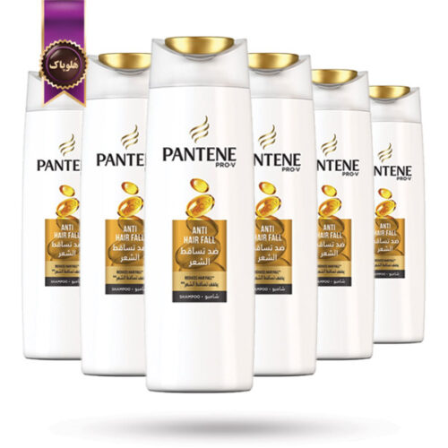 6 عدد شامپو مو پنتن Pantene مدل ضد ریزش و شکنندگی Anti Hair Fall حجم 400 میلی لیتر(اورجینال)